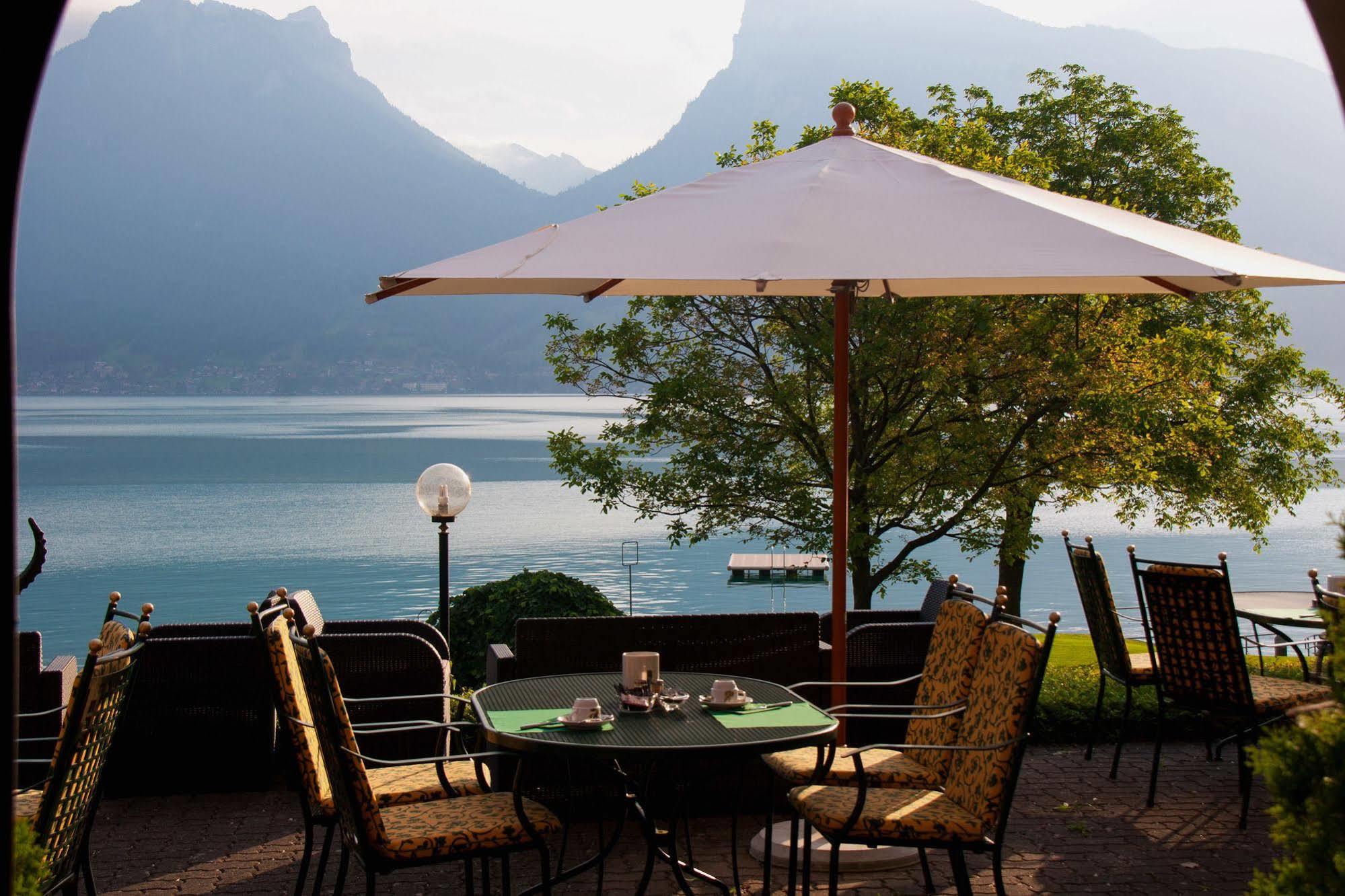 Seehotel Boutique Jaegerhof-Hubertus Faulensee Exterior photo